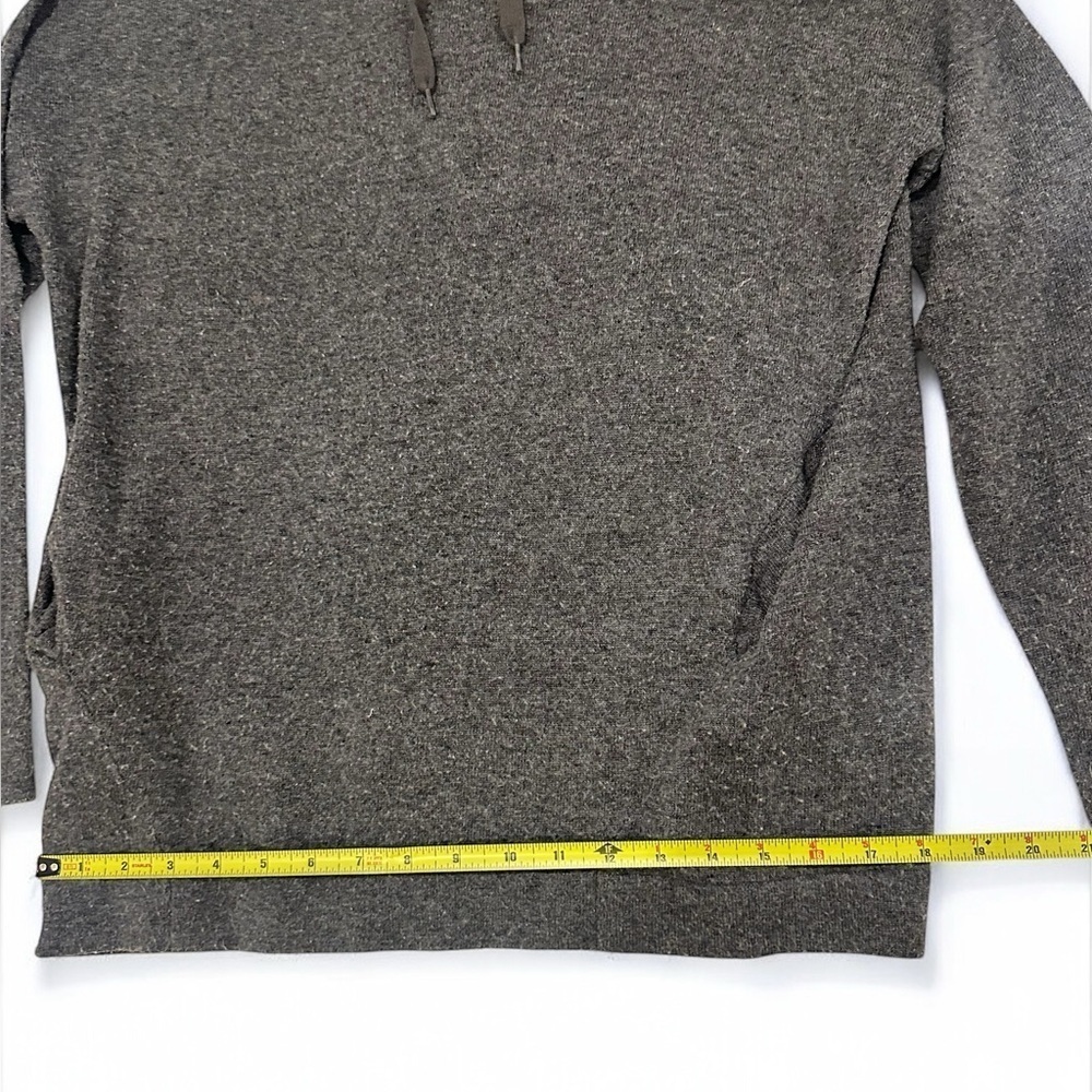 LUMIERE Women’s Cowl Turtleneck Gray Sweater Wity Pockets Small Gray - Picture 6 of 8